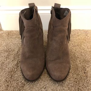 Steve Madden Fall Fringe Booties
